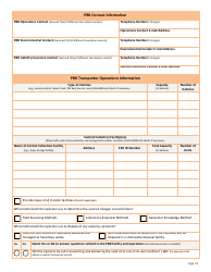 Used Oil Permit by Rule Transporter and Transfer Facility Notification - Utah, Page 2