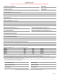 Used Oil Permit by Rule Transporter and Transfer Facility Notification - Utah, Page 9