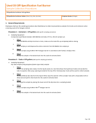 Used Oil off-Specification Fuel Burner New Permit Application &amp; 10-year Renewal - Utah, Page 10