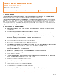 Used Oil off-Specification Fuel Burner New Permit Application &amp; 10-year Renewal - Utah, Page 11