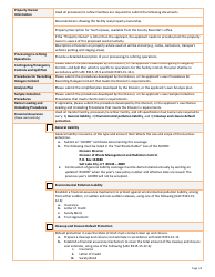 Used Oil Processor/Re-refiner New Permit Application &amp; 10-year Renewal - Utah, Page 4