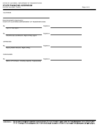 Form DOT RW16-06 State Financing Addendum - California, Page 2