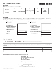 Form OR-E-911 (150-603-001) Oregon Emergency Communications Tax (E911) Quarterly Return - Oregon, Page 2