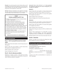 Instructions for Form OR-E-911, 150-603-001 Oregon Emergency Communications Tax (E911) Quarterly Return - Oregon, Page 2