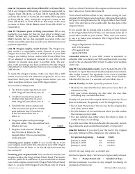 Instructions for Form OR-41, 150-101-041 Oregon Fiduciary Income Tax Return - Oregon, Page 7