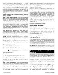 Instructions for Form OR-41, 150-101-041 Oregon Fiduciary Income Tax Return - Oregon, Page 9