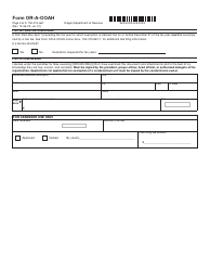 Form OR-A-OOAH (150-310-667) Application for Property Tax Exemption - Oregon, Page 3