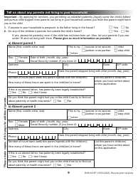 Form DHS0415F Application for Services - Oregon, Page 13