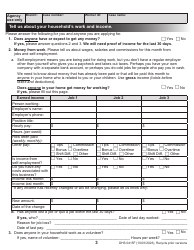 Form DHS0415F Application for Services - Oregon, Page 7