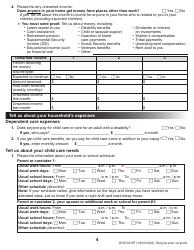 Form DHS0415F Application for Services - Oregon, Page 8
