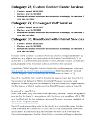 Calnet Authorization to Order (Ato) - Categories 20-30 - Nwn Corporation - California, Page 2