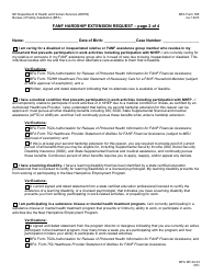 BFA Form 785 Fanf Hardship Extension Request - New Hampshire, Page 2