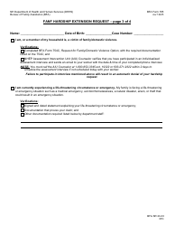 BFA Form 785 Fanf Hardship Extension Request - New Hampshire, Page 3