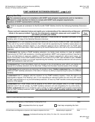 BFA Form 785 Fanf Hardship Extension Request - New Hampshire, Page 4