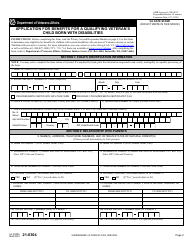 VA Form 21-0304 Application for Benefits for a Qualifying Veteran&#039;s Child Born With Disabilities, Page 2