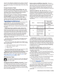 Instructions for IRS Form 720 Quarterly Federal Excise Tax Return, Page 8