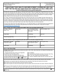 Form F-00004H Health and Employment Counseling (Hec) Application - Wisconsin (Hmong)