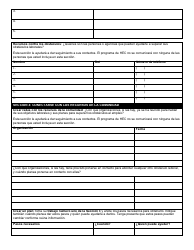 Formulario F-00004S Solicitud Para El Programa De Consejeria Para Salud Y Empleo (Hec) - Wisconsin (Spanish), Page 3