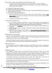Individual Employment Agreement (Iea) - Samoa, Page 3