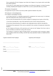 Individual Employment Agreement (Iea) - Samoa, Page 4