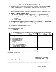 &quot;Internship Report Template - Shaheed Zulfikar Ali Bhutto Institute of Science and Technology&quot;, Page 2
