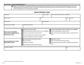 Form DHS-8368-ENG Necessity of Care Recommendation/Referral Checklist - Minnesota, Page 3