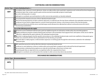 Form DHS-8368-ENG Necessity of Care Recommendation/Referral Checklist - Minnesota, Page 4