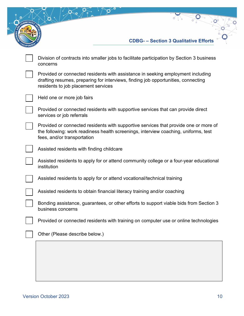 Appendix 12-1 Cdbg Combined Closeout Package - California, Page 12