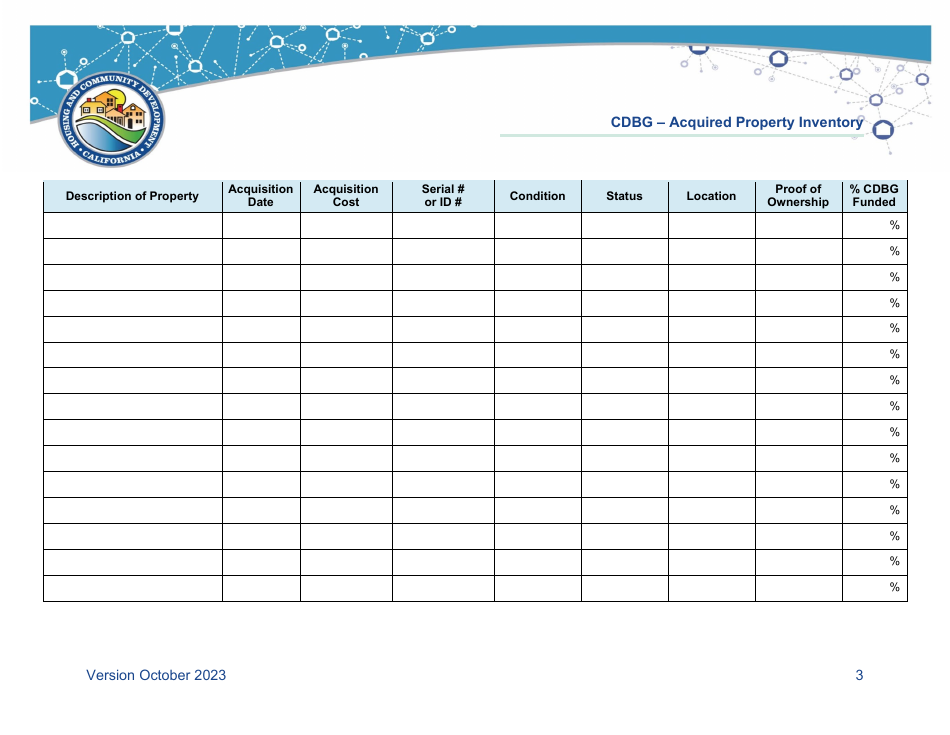 Appendix 12-1 Cdbg Combined Closeout Package - California, Page 4