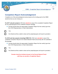 California Cdbg Combined Closeout Package - Fill Out, Sign Online and ...