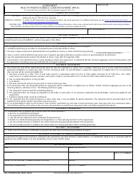 Document preview: DA Form 5536 Agreement Health Professionals Loan Repayment (Hplr)
