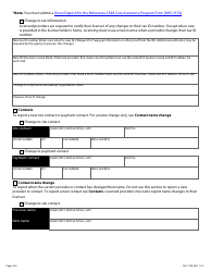 Form DHS-7196-ENG Ccap Provider Registration Change Form - Minnesota, Page 4