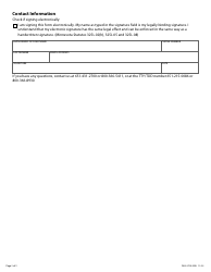 Form DHS-3725-ENG Eft Supplier Id Notification - Minnesota Health Care Programs (Mhcp) - Minnesota, Page 2