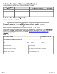 Form DHS-3535-ENG Mhcp Individual Provider Profile Change - Minnesota, Page 2