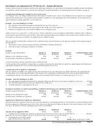 Instructions for Form FIT-20, State Form 44623 Financial Institution Tax Return - 44623, Indiana, Page 11