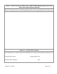Form AID463-5 Operating Unit Context Statement, Page 3