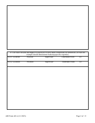 Form AID463-4 Foreign Service Promotion Input Form, Page 2