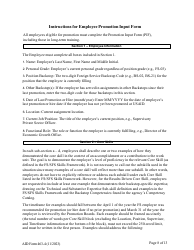 Form AID463-4 Foreign Service Promotion Input Form, Page 8