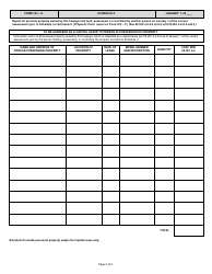 Form 103-O (State Form 24057) Information Return of Owned Personal Property - Indiana, Page 2
