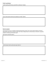 Form DHS-7981-ENG Minor Parent Assessment and Service Plan - Minnesota, Page 20