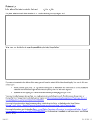 Form DHS-7981-ENG Minor Parent Assessment and Service Plan - Minnesota, Page 6