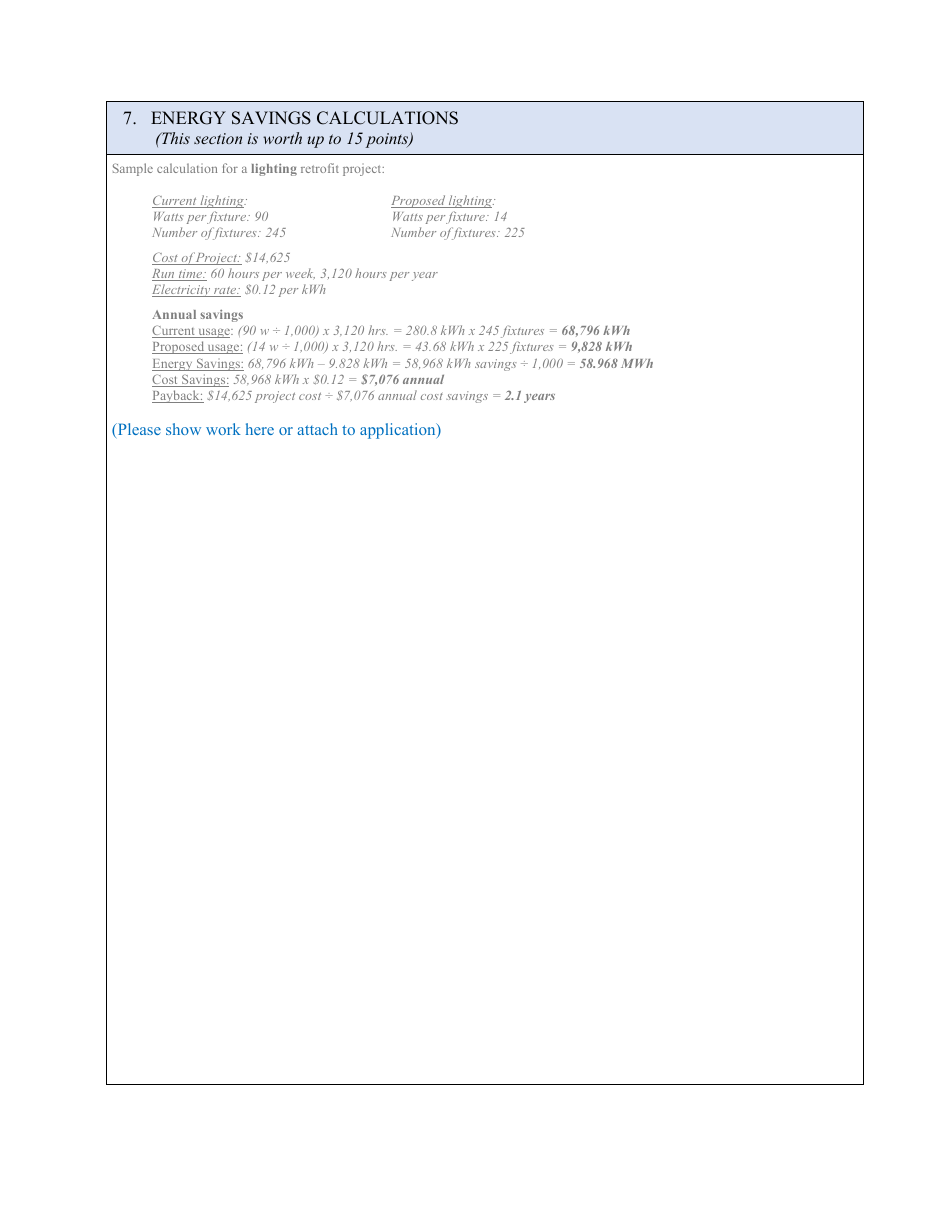 Energy-Efficient Retrofits of Wastewater Treatment Facilities Grant Application - Alabama, Page 16