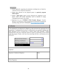 Energy-Efficient Retrofits of Wastewater Treatment Facilities Grant Application - Alabama, Page 19