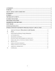 Energy-Efficient Retrofits of Wastewater Treatment Facilities Grant Application - Alabama, Page 2