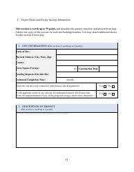 Energy-Efficient Retrofits Grant Application - Alabama, Page 12