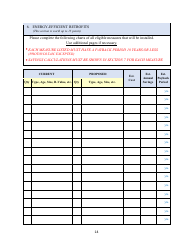 Energy-Efficient Retrofits Grant Application - Alabama, Page 15