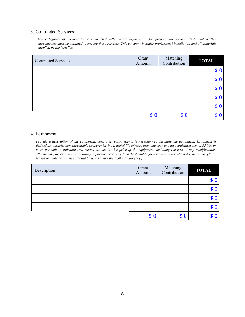 Energy-Efficient Retrofits Grant Application - Alabama, Page 9