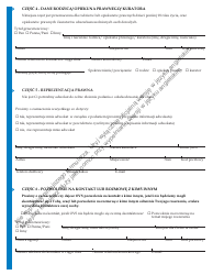 Form JD-VS-8SBP Survivor Benefits - Application - Connecticut (Polish), Page 2