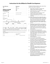 Form DHS-4931-ENG Unreimbursed and/or Uninsured Medical/Dental Expenses Packet - Minnesota, Page 6