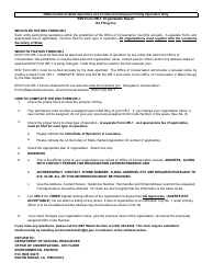 ENV Form OR-1 Organizational Report - Offshore/Out-of-State Operators and Commercial Disposal Facility Operators Only - Louisiana, Page 2